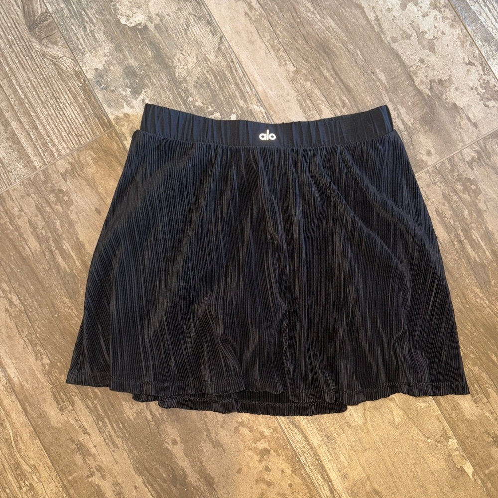 Alo Micro Pilsse Tennis Skirt